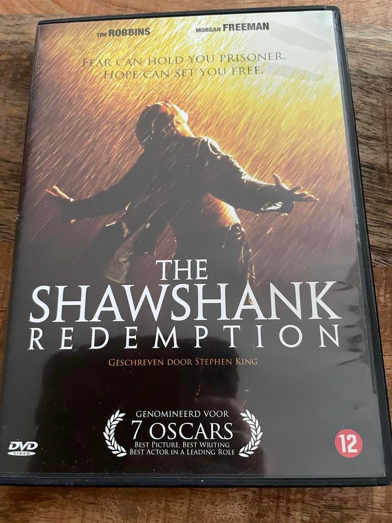 The Shawshank Redemption DVD, Vanaf 12 jaar, Ophalen of Verzenden, Gebruikt, Drama