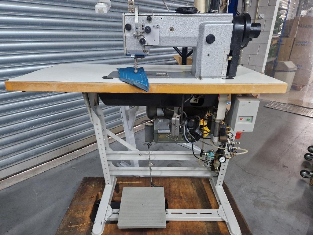 Durkopp Adler 467 Leermachine, Hobby en Vrije tijd, Naaimachines en Toebehoren, Gebruikt, Naaimachine, Industrieel, Ophalen
