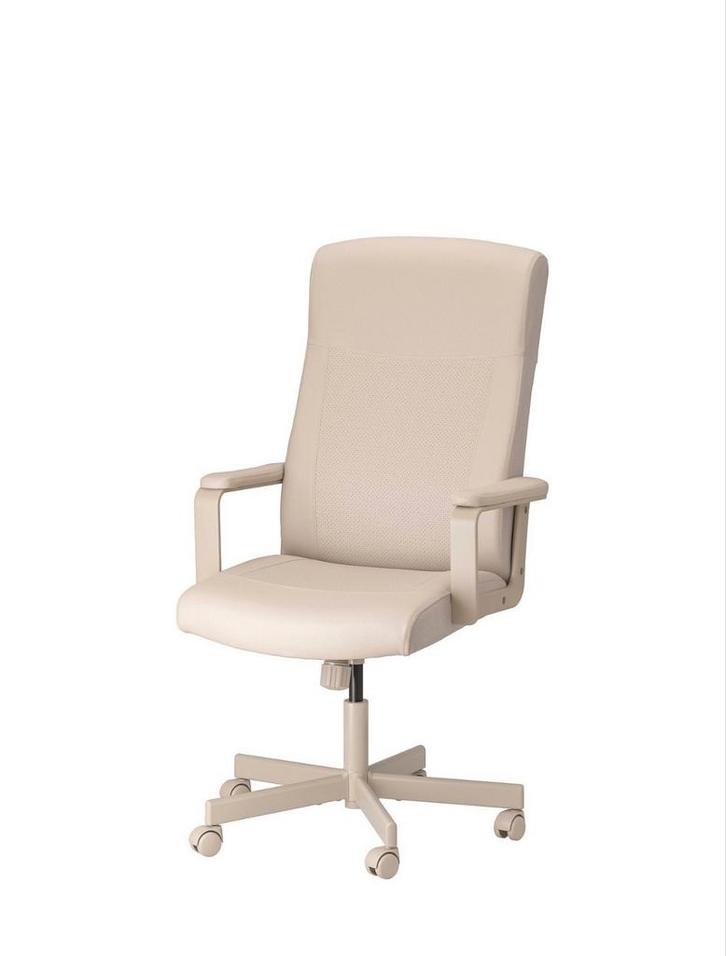 IKEA Millberget bureaustoel – Murum Beige –, Huis en Inrichting, Bureaustoelen, Zo goed als nieuw, Beige, Ophalen