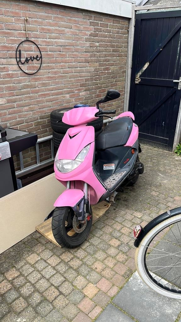 Viva city 70cc loop op sloop, Ophalen