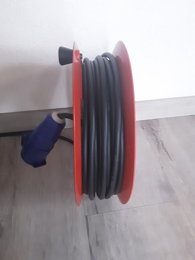 Verlengkabel op Haspel en Box Nieuw !!, Caravans en Kamperen, Ophalen of Verzenden, Nieuw
