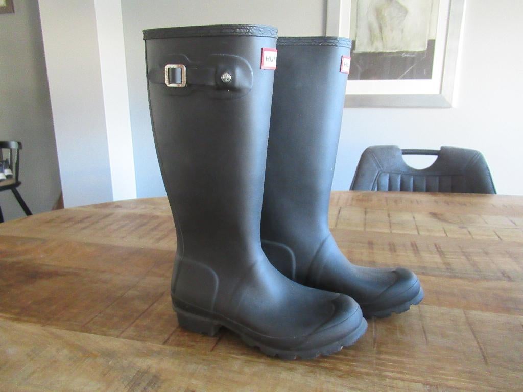 Hunter boots regenlaars zwart maat 36., Zwart, Ophalen of Verzenden, Regenlaarzen, Hunter