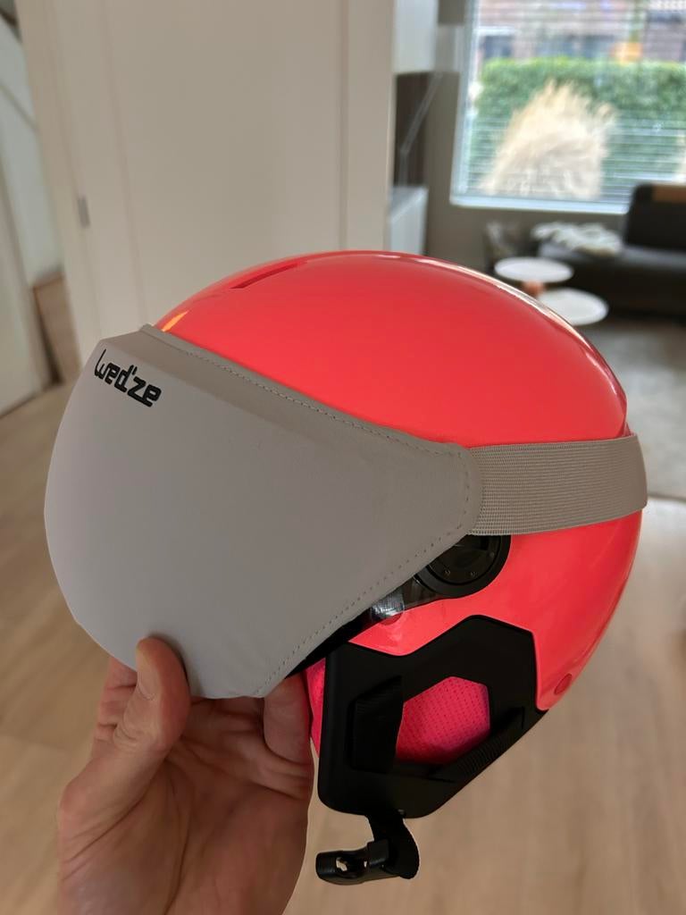 Wed'ze Skihelm Roze XS met Skibril - Nieuw!, Sport en Fitness, Skiën en Langlaufen, Nieuw, Overige typen, Skiën, Overige merken