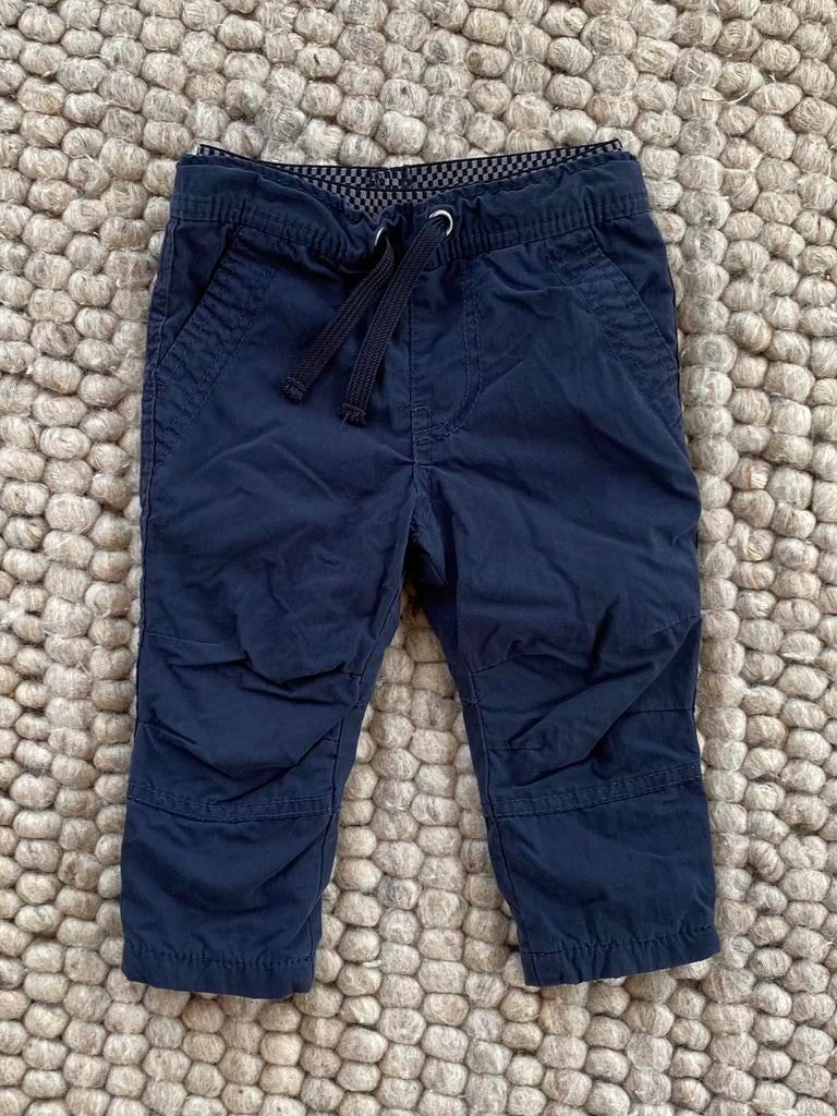 Zara gevoerde broek jongens maat 74-80, Kinderen en Baby's, Babykleding | Maat 74, Broekje, Ophalen of Verzenden, Zo goed als nieuw
