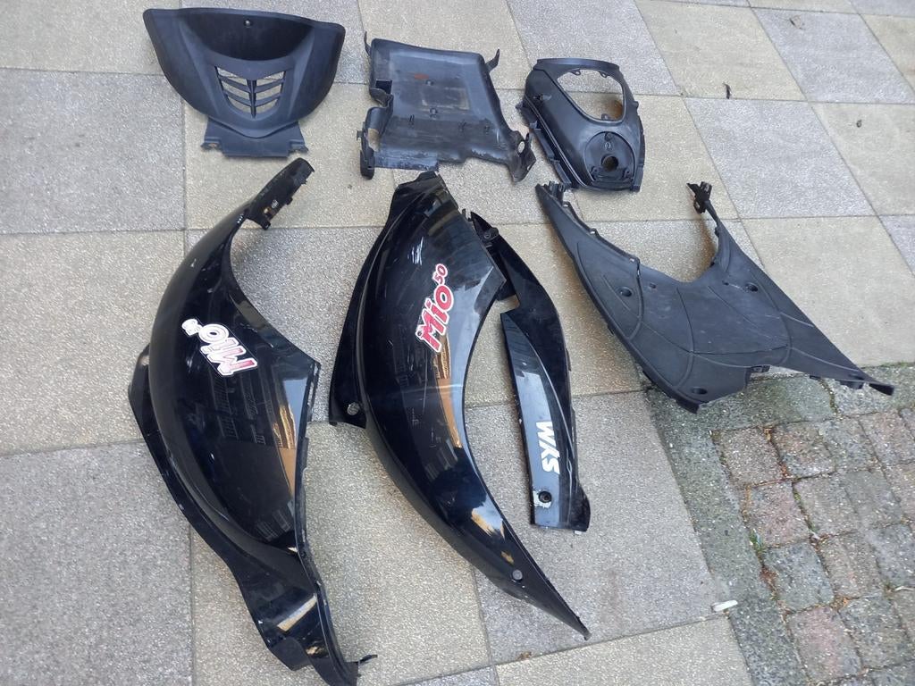 Kappen Sym Mio, en koplamp., Ophalen, Gebruikt, Kap, SYM