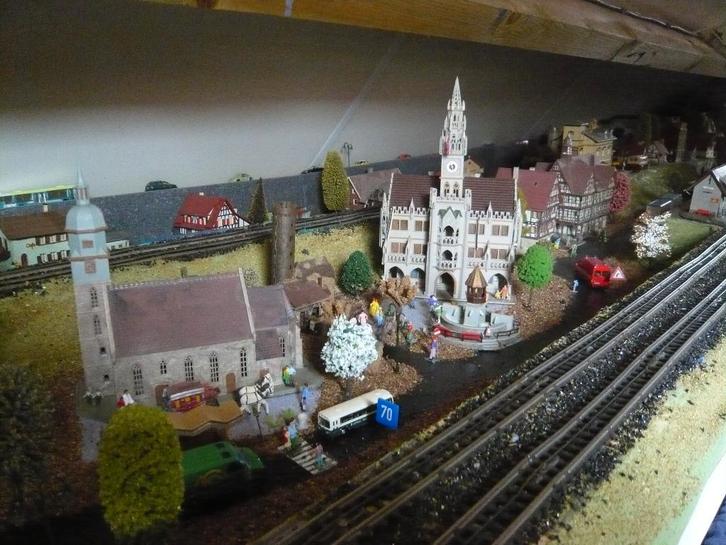 Grote Trix Express Baan., Hobby en Vrije tijd, Modeltreinen | H0, Gebruikt, Treinset, Gelijkstroom, Trix, Analoog, Ophalen