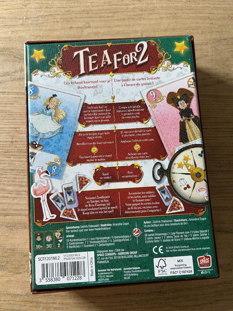 NIEUW | Tea for 2 Kaartspel, Ophalen of Verzenden, Nieuw