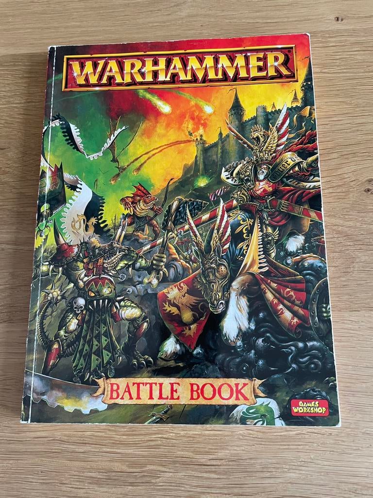 Warhammer Battle book, Ophalen of Verzenden, Gebruikt, Warhammer, Boek of Catalogus