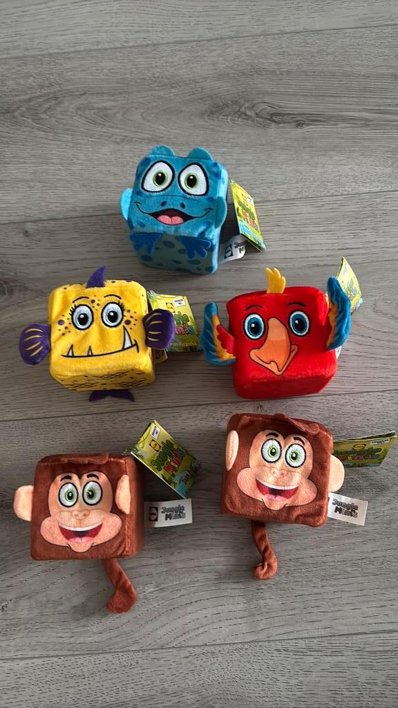 Jungle mini, vitamini, boerderij mini en Awua mini, Verzamelen, Supermarktacties, Lidl, Ophalen