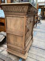 Prachtig landelijk Frans eiken eendeurs kastje, Ophalen