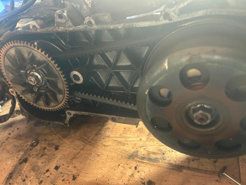 Zip type 3 2takt blok, Fietsen en Brommers, Brommeronderdelen | Scooters, Ophalen, Gebruikt, Blok, Piaggio