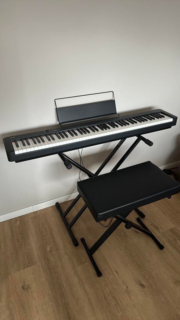Casio CDP-S100, Muziek en Instrumenten, Piano's, Ophalen, Zo goed als nieuw, Zwart