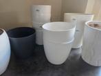 Verzameling bloempotten, Tuin en Terras, Ophalen, Kunststof, Rond, Minder dan 40 cm