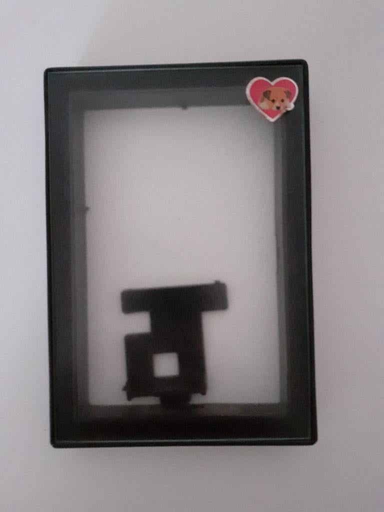 Fotolijst* 9 x 13, lijst zwart kunststof, Ophalen of Verzenden, Gebruikt