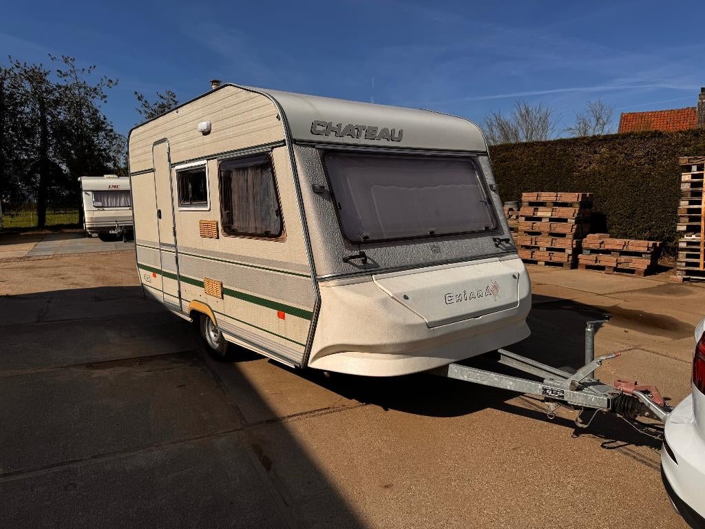 Chateau Chaira Trophee 400 inclusief voortent, Particulier, Koelkast, 500 - 750 kg, Standaardzit