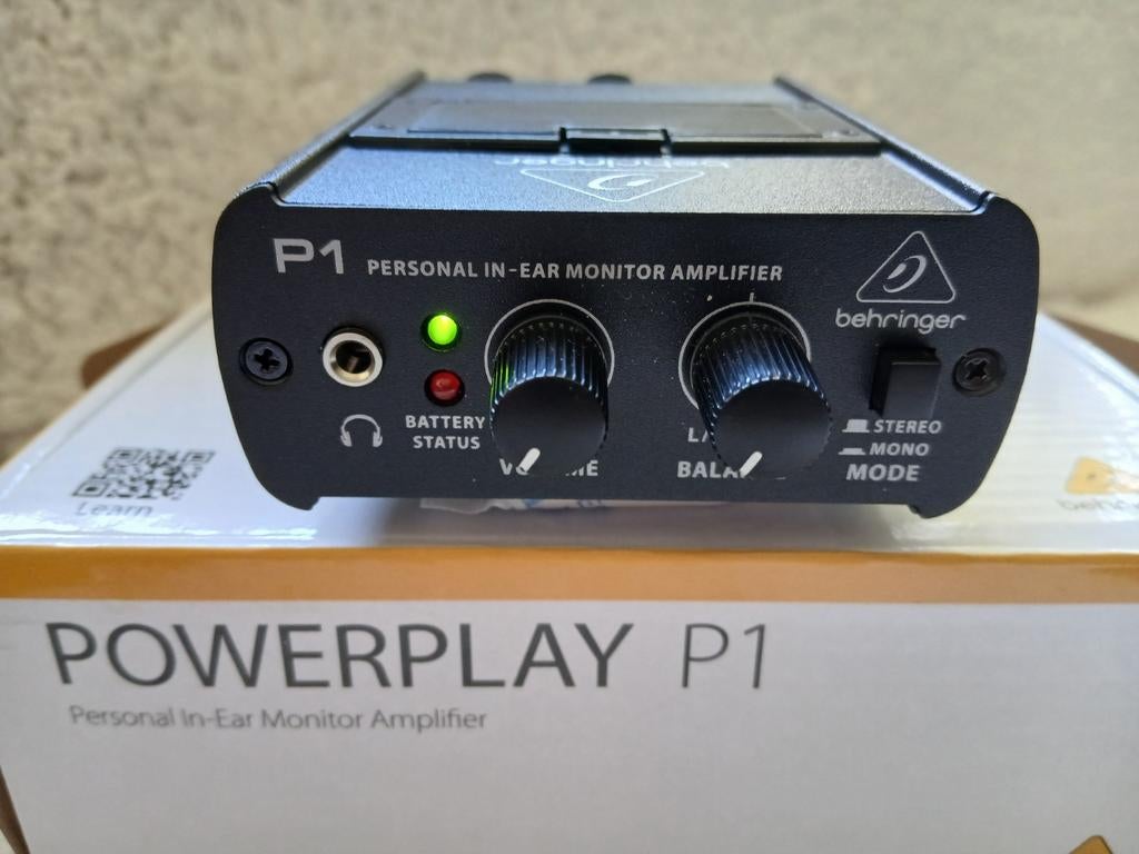 Te koop aangeboden: Powerplay P1 IEM Monitor Amplifier, Ophalen of Verzenden, Nieuw, Minder dan 500 watt, Overige typen