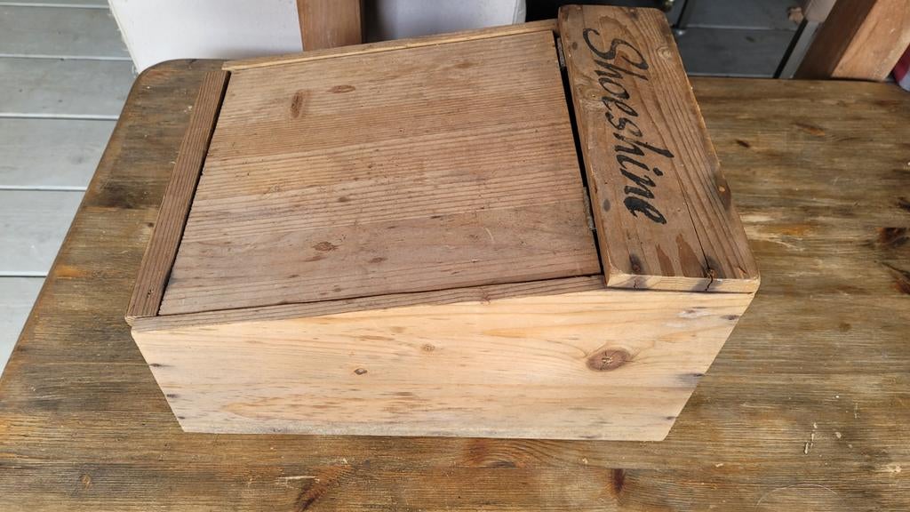 Schoenpoets kist, Ophalen, 50 tot 100 cm, Minder dan 50 cm, Minder dan 50 cm