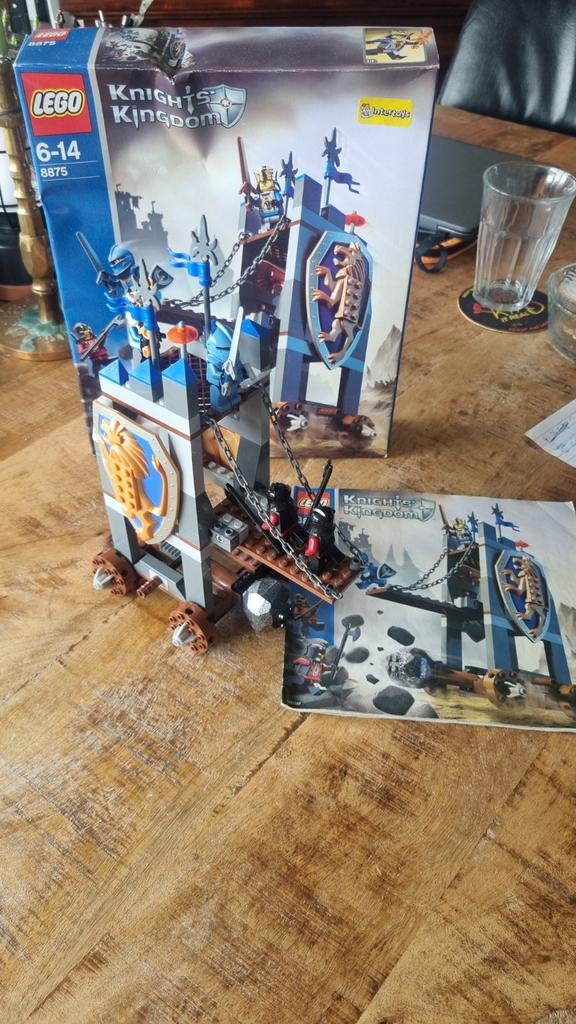Lego Knights' Kingdom 8875 compleet met boekje en doos, Kinderen en Baby's, Speelgoed | Duplo en Lego, Compleet, Gebruikt, Lego
