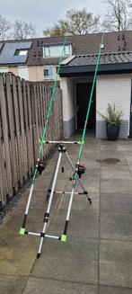 Strandset 2x penn tidal 4.20 met Penn affinity 3 molen, Ophalen, Zo goed als nieuw, Complete set