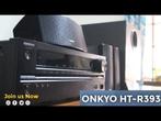 Onkyo HT 393 compleet systeem incl speakersystem, Audio, Tv en Foto, Versterkers en Receivers, Ophalen, Gebruikt, 120 watt of meer