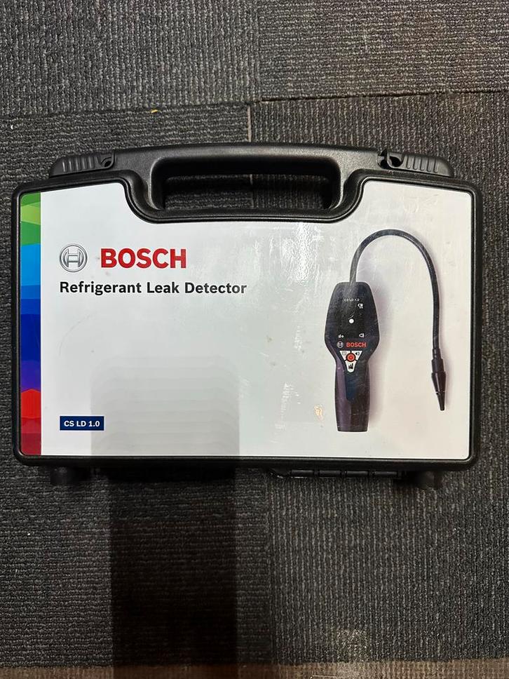 Bosch CS LD 1.0 Koelmiddel Lekzoeker - Nieuw in Koffer, Doe-het-zelf en Verbouw, Meetapparatuur, Nieuw, Overige meters, Ophalen of Verzenden