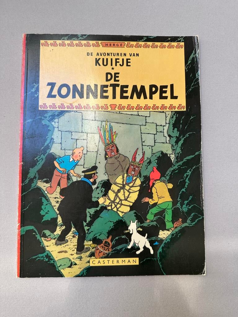 Kuifje: De Zonnetempel, Boeken, Stripboeken, Eén stripboek, Ophalen of Verzenden, Gelezen