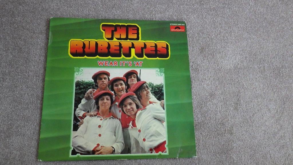 LP the Rubettes Wear it's 'at, Cd's en Dvd's, Vinyl | Pop, Ophalen of Verzenden, Gebruikt, 12 inch