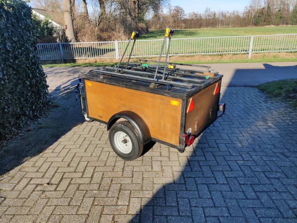 Bagagewagen met deksel voor kampeerders, Caravans en Kamperen, Ophalen