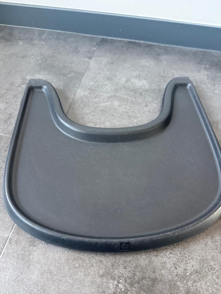 Tray eetblad zwart voor de Stokke Trip Trapp, Kinderen en Baby's, Kinderstoelen, Ophalen, Gebruikt, Meegroeistoel, Afneembaar eetblad