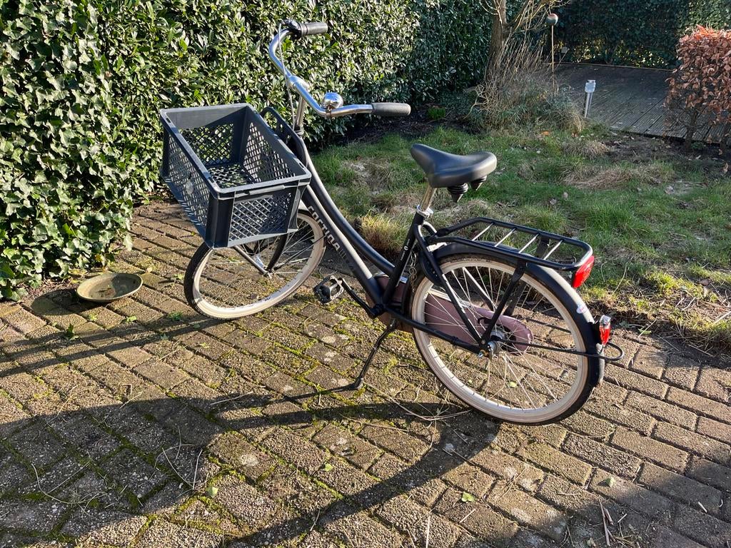 Meisjesfiets 24 inch -, Fietsen en Brommers, Fietsen | Meisjes, Ophalen, Gebruikt, 24 inch, Handrem