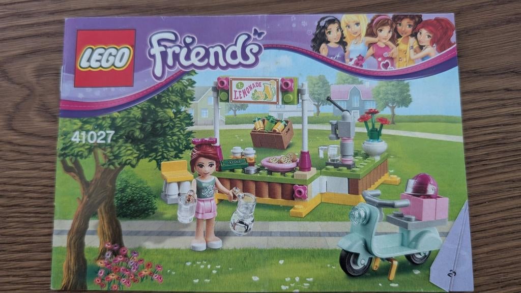 Mia's limonadekraam, Ophalen, Gebruikt, Lego, Friends