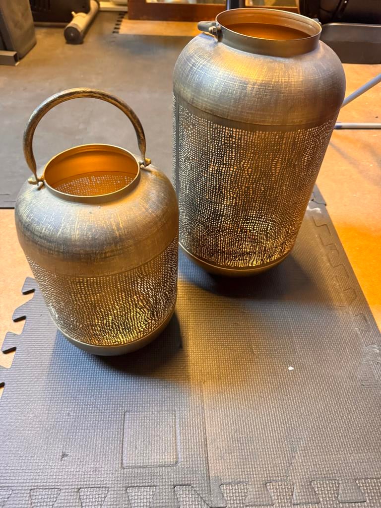 Twee lantaarns, Ophalen, Gebruikt