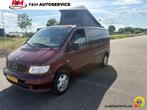 Mercedes-benz Vito,114 Camper ombouw, Euro 2, Stof, Gebruikt, 2000 kg