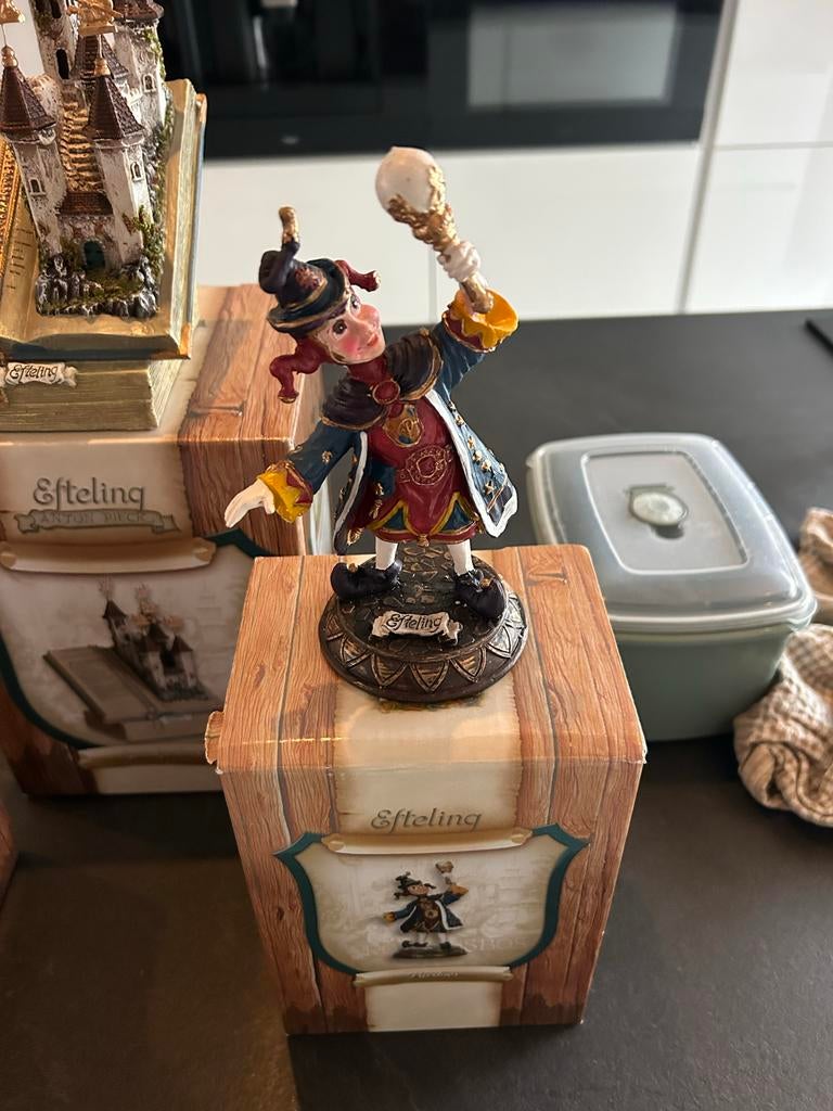 Efteling beeldjes - Anton Pieck en Sprookjesbos, Verzamelen, Efteling, Zo goed als nieuw, Beeldje of Poppetje, Ophalen of Verzenden