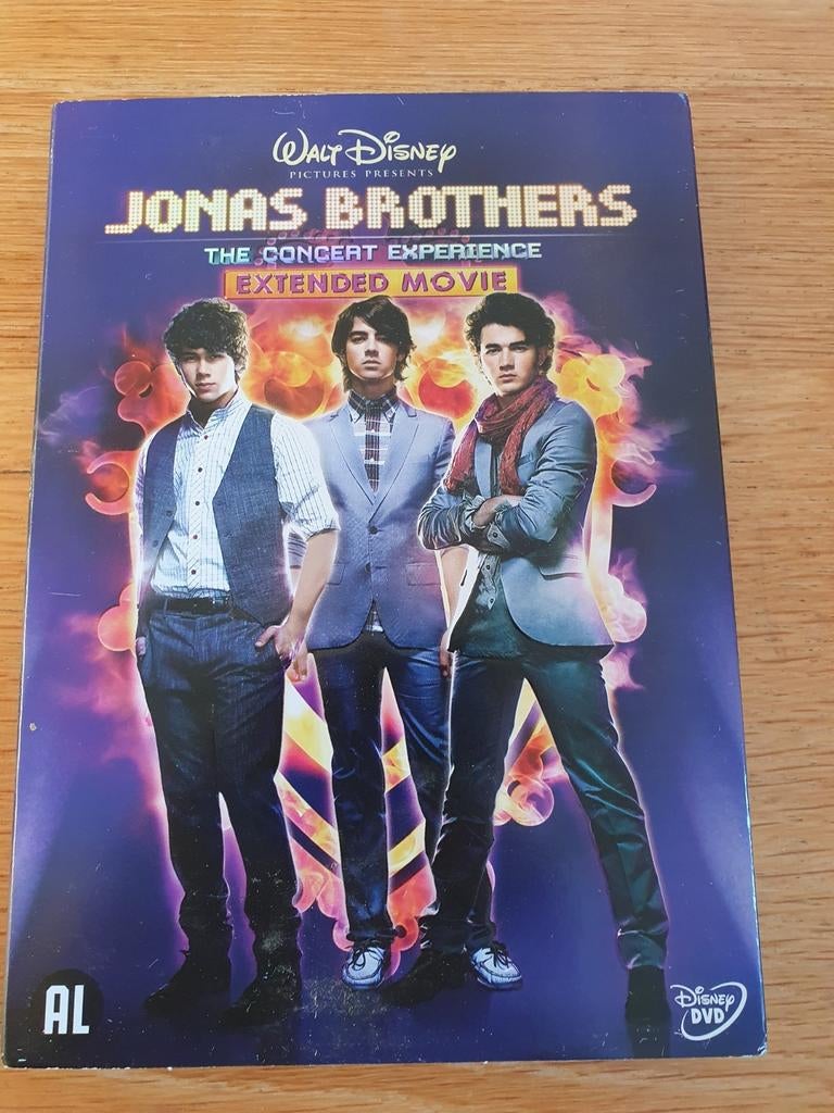 Jonas Brothers: The Concert Experience Extended Movie DVD, Alle leeftijden, Ophalen of Verzenden, Gebruikt, Muziek en Concerten