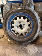 Lupo Beadlock 14 inch velgen met Markgum opsnijders 4x100, Ophalen of Verzenden, Gebruikt