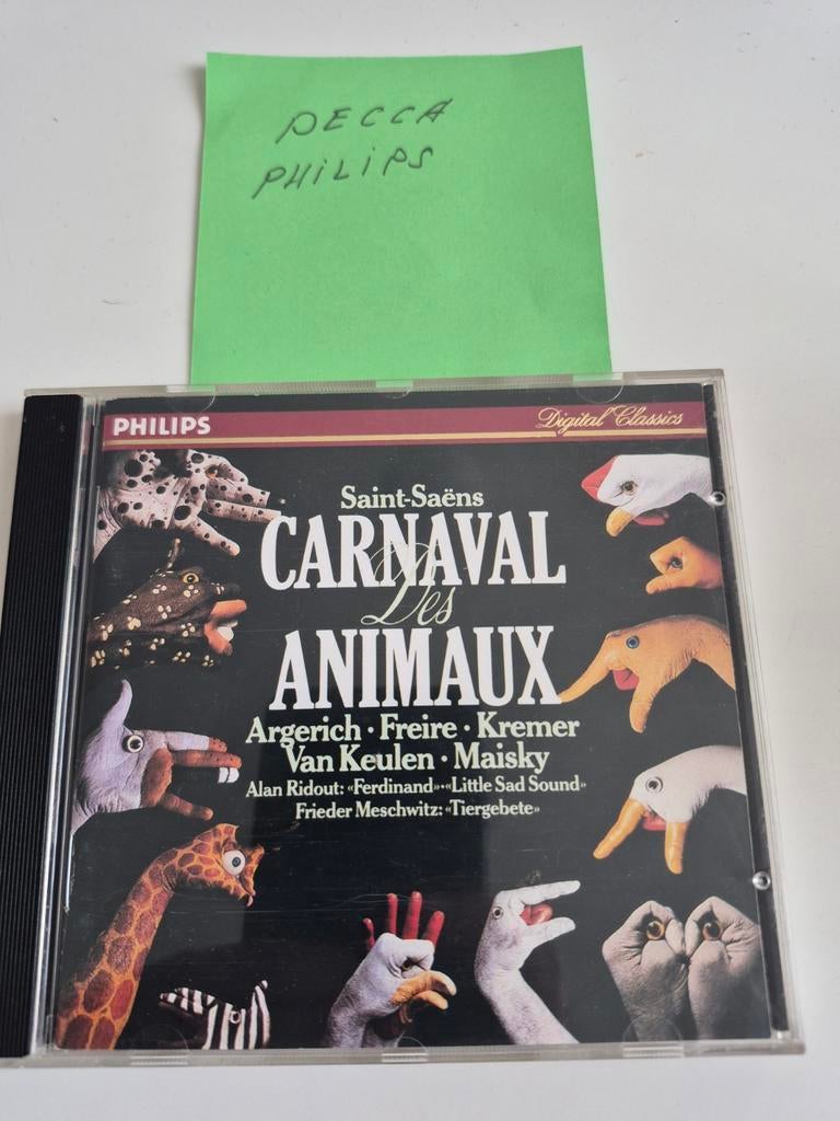Saint-Saëns: Carnaval des Animaux - CD Philips Digital, Ophalen of Verzenden