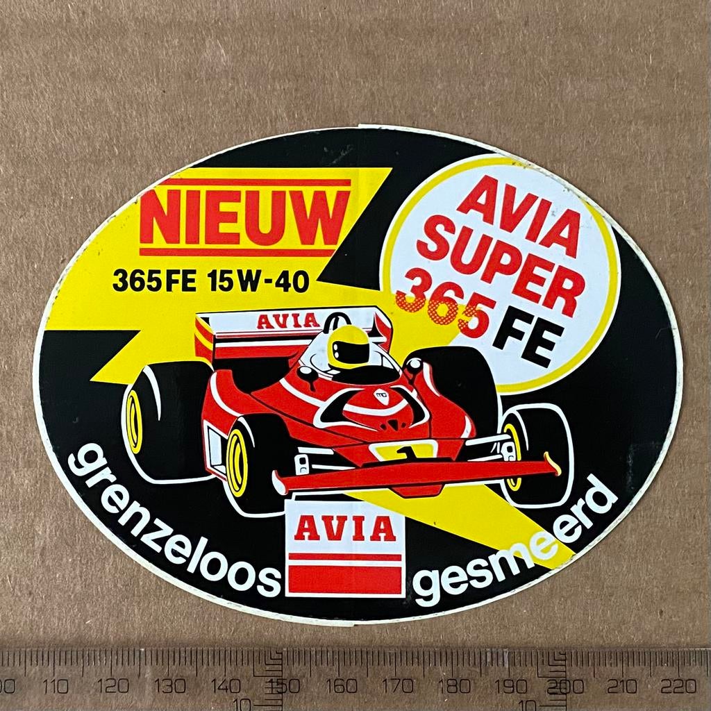 sticker avia, Verzamelen, Verzenden, Zo goed als nieuw