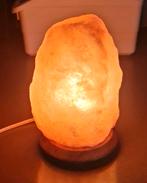 Zoutsteen lamp, Huis en Inrichting, Zandsteen, Ophalen of Verzenden, Zo goed als nieuw, Minder dan 100 cm