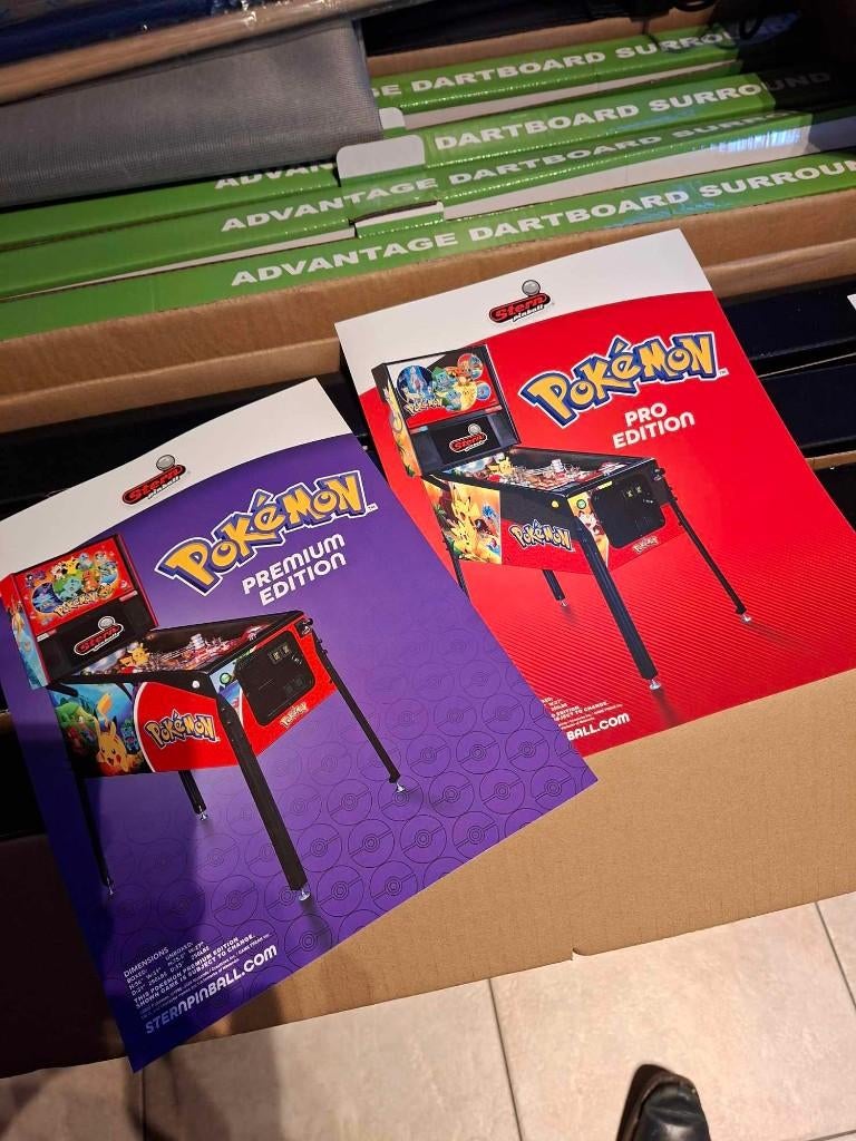 Flyers van Stern Pokemon, Verzamelen, Automaten | Flipperkasten, Ophalen, Overige typen, Stern, Nieuw