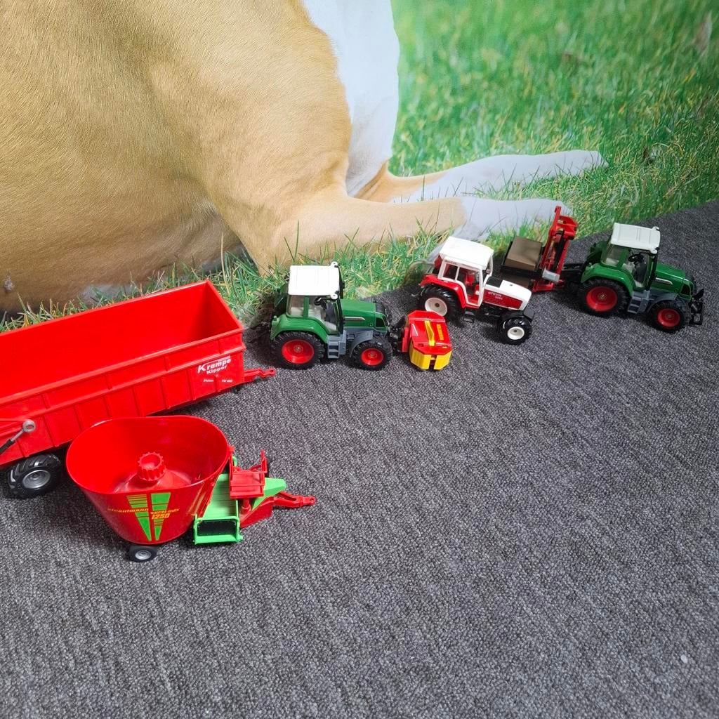 Siku speelgoed tractoren en aanhangers, Ophalen of Verzenden
