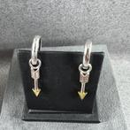 Ti sento oorbellen creolen met pijl bicolor | 404578, Hangers, Ophalen of Verzenden, Zo goed als nieuw, Zilver