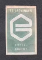 Suikerzakje FC Groningen Voetbal., Ophalen of Verzenden, Zo goed als nieuw