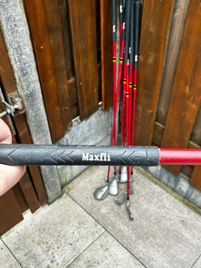 Maxfli golfstokken - Complete set voor beginners, Sport en Fitness, Golf, Gebruikt, Set, Overige merken, Ophalen of Verzenden