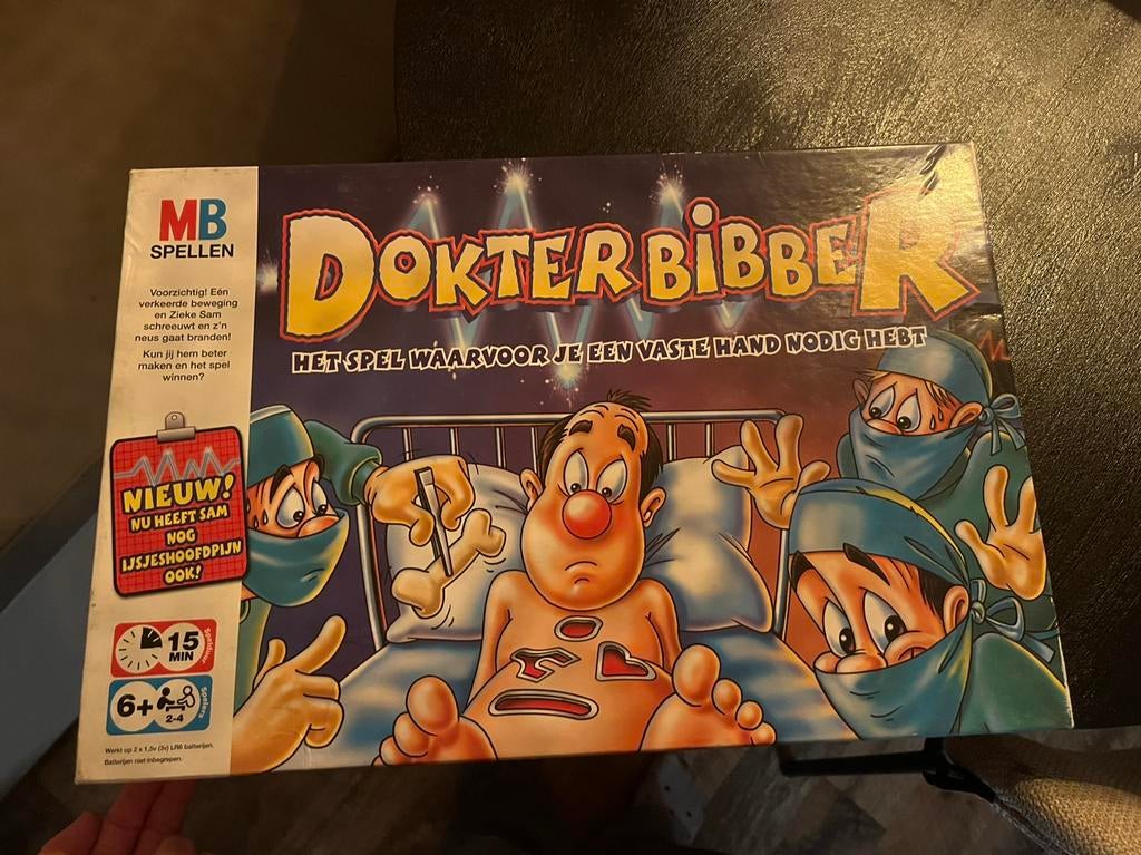 Dokter bibber spel, Ophalen, Gebruikt