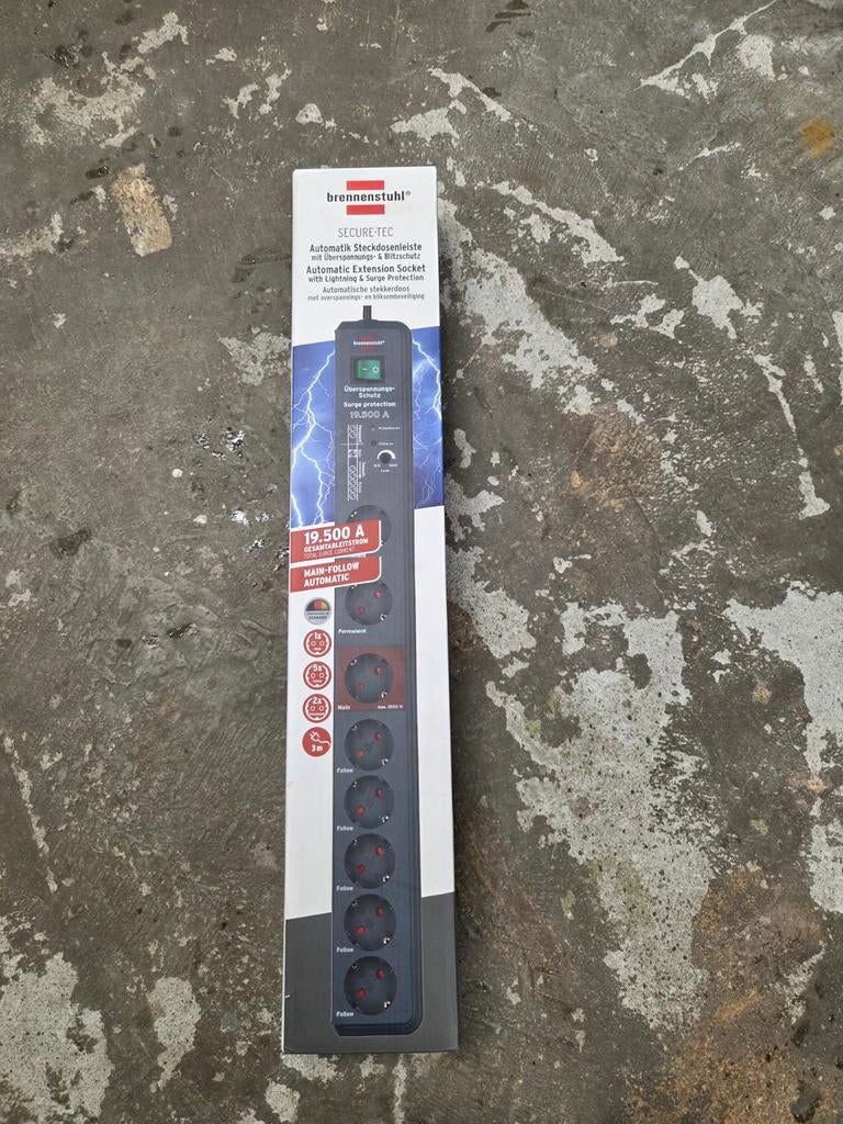 Brennenstuhl stekkerdoos 19.500A, Ophalen of Verzenden