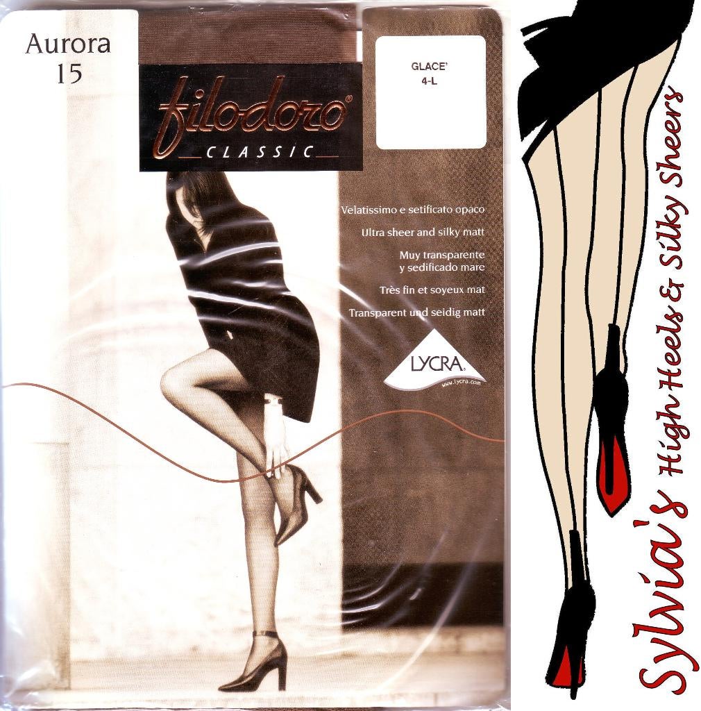 3 Filodoro Aurora 15 panties maat L, Kleding | Dames, Leggings, Maillots en Panty's, Bruin, Verzenden, Filodoro, Nieuw