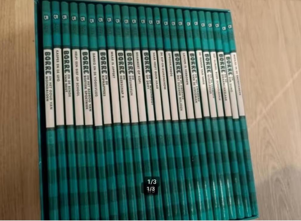 Borre groep 5 de gestreepte boekjes compleet (24 stuks)zgan, Ophalen of Verzenden, Zo goed als nieuw, Fictie algemeen