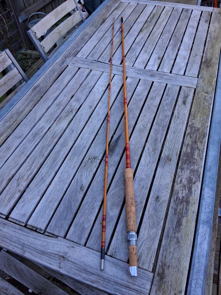 Pezon & Michel parabolic verre vliegvishengel, Watersport en Boten, Hengelsport | Vliegvissen, Ophalen, Zo goed als nieuw, Werphengel