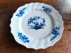 Antiek porselein bord Doornik 18e eeuw, Ophalen of Verzenden